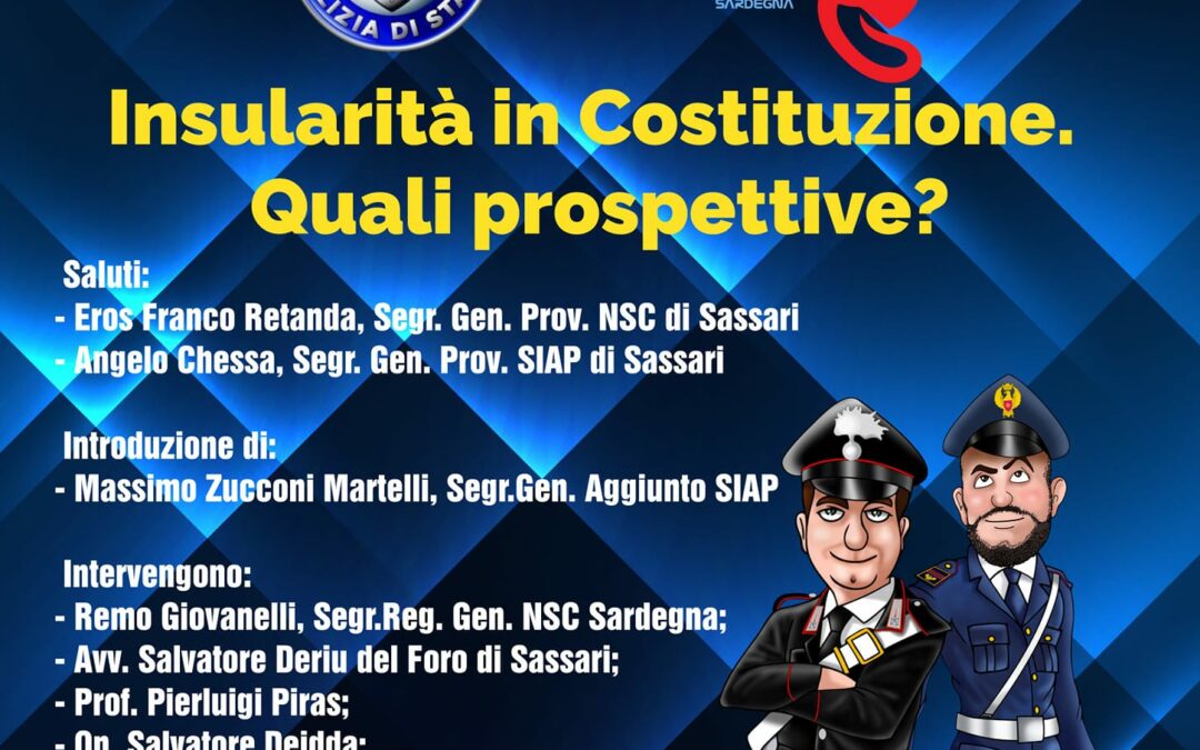 CONVEGNO DEL SINDACATO POLIZIA CONFSAL